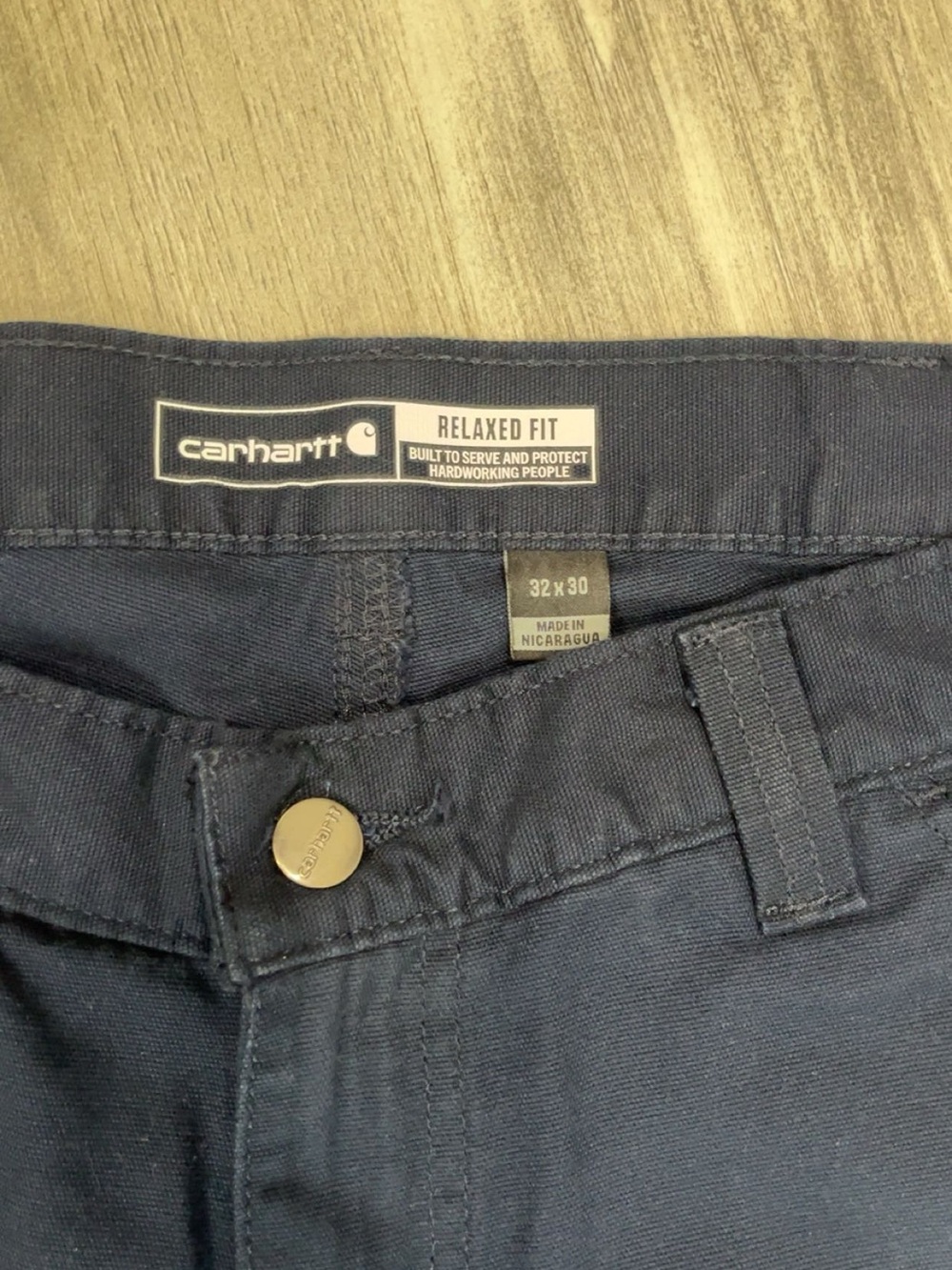 Carhartt Relaxed Fit Pants - Dark Navy